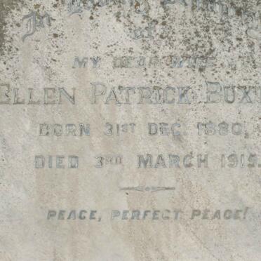 BUXTON Ellen Patrick 1880-1915