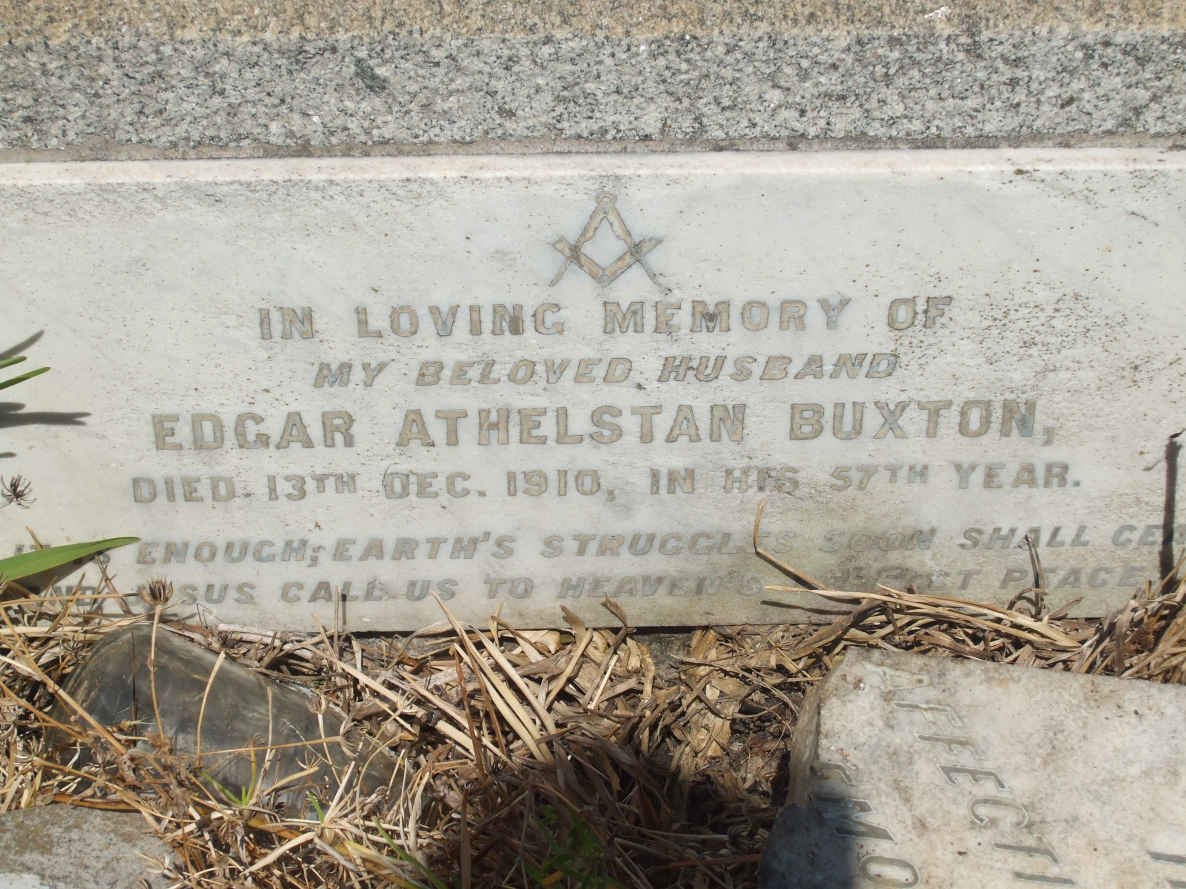 BUXTON Edgar Athelstan -1910