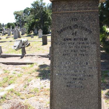 BUTLIN Harry -1924 &amp; Ann -1917 