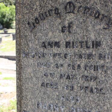 BUTLIN Harry -1924 &amp; Ann -1917