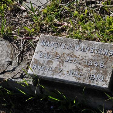 CARSTENS Martin J. 1846-1919