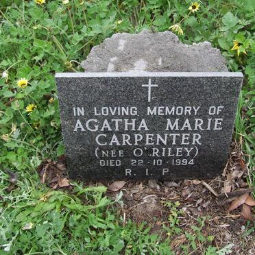 CARPENTER Agatha Marie nee O’RILEY -1994