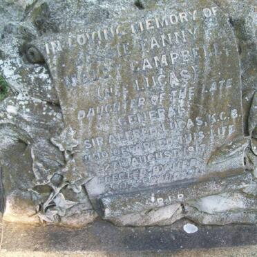 CAMPBELL Jessie Fanny Ma? nee LUCAS -1917