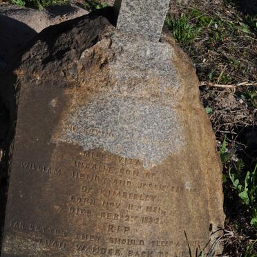 CARTER Miles Vizard 1881-1882