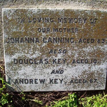 CANNING Johanna :: KEY Douglas :: KEY Andrew