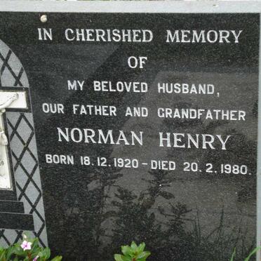 CAIRNS Norman Henry 1920-1980