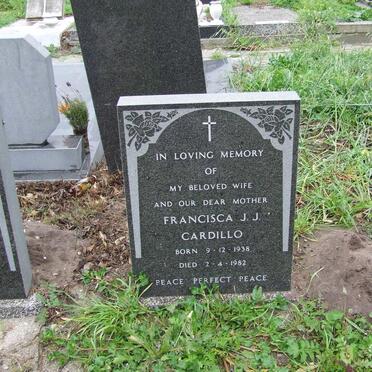 CARDILLO Francisca J.J. 1938-1982