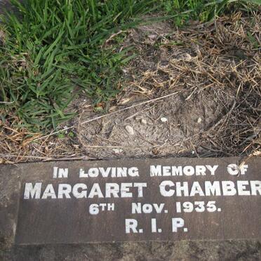 CHAMBERS Margaret -1935