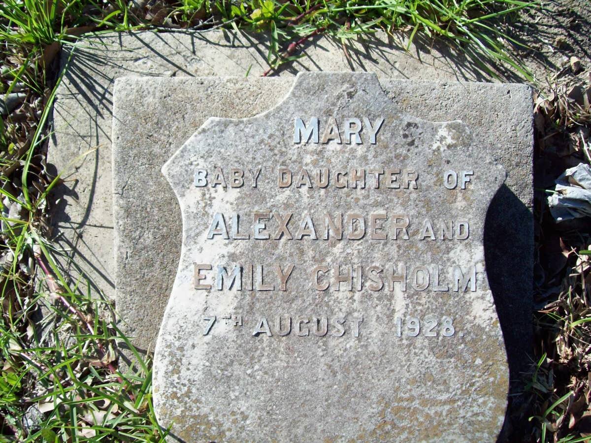 CHISHOLM Mary -1928