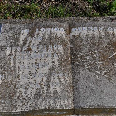 CLARK Fredricka -1962