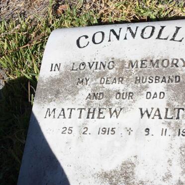 CONNOLLY Matthew Walter 1915-1982