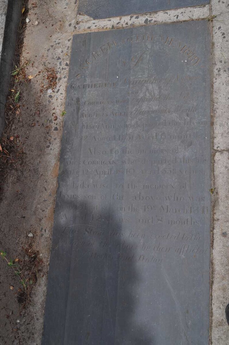 CORRIGAN Catherine -1825 :: CORRIGAN Mary Anne ??