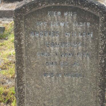 COMBRINK Andries Willem -1956