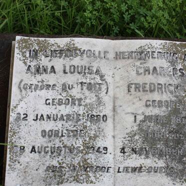 COPPENHAGEN Charles Frederick L., van 1880-1952 &amp; Anna Louisa DU TOIT 1880-1949