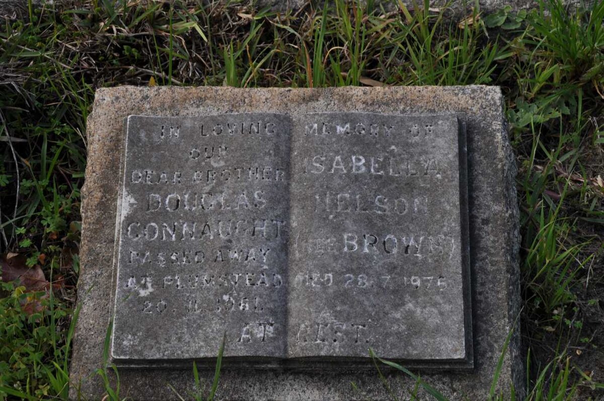 CONNAUGHT Douglas -1961 :: NELSON Isabella nee BROWN -1975