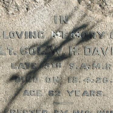 DAVIS W.H. -1926
