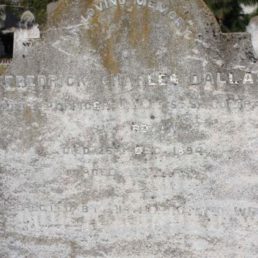 DALLAS Fredrick Charles -1894