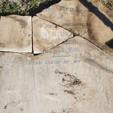 DEARHAM John N. -1934