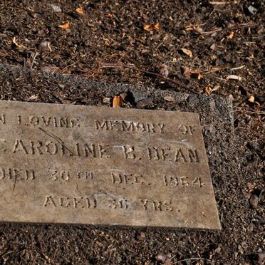 DEAN Caroline B. -1954