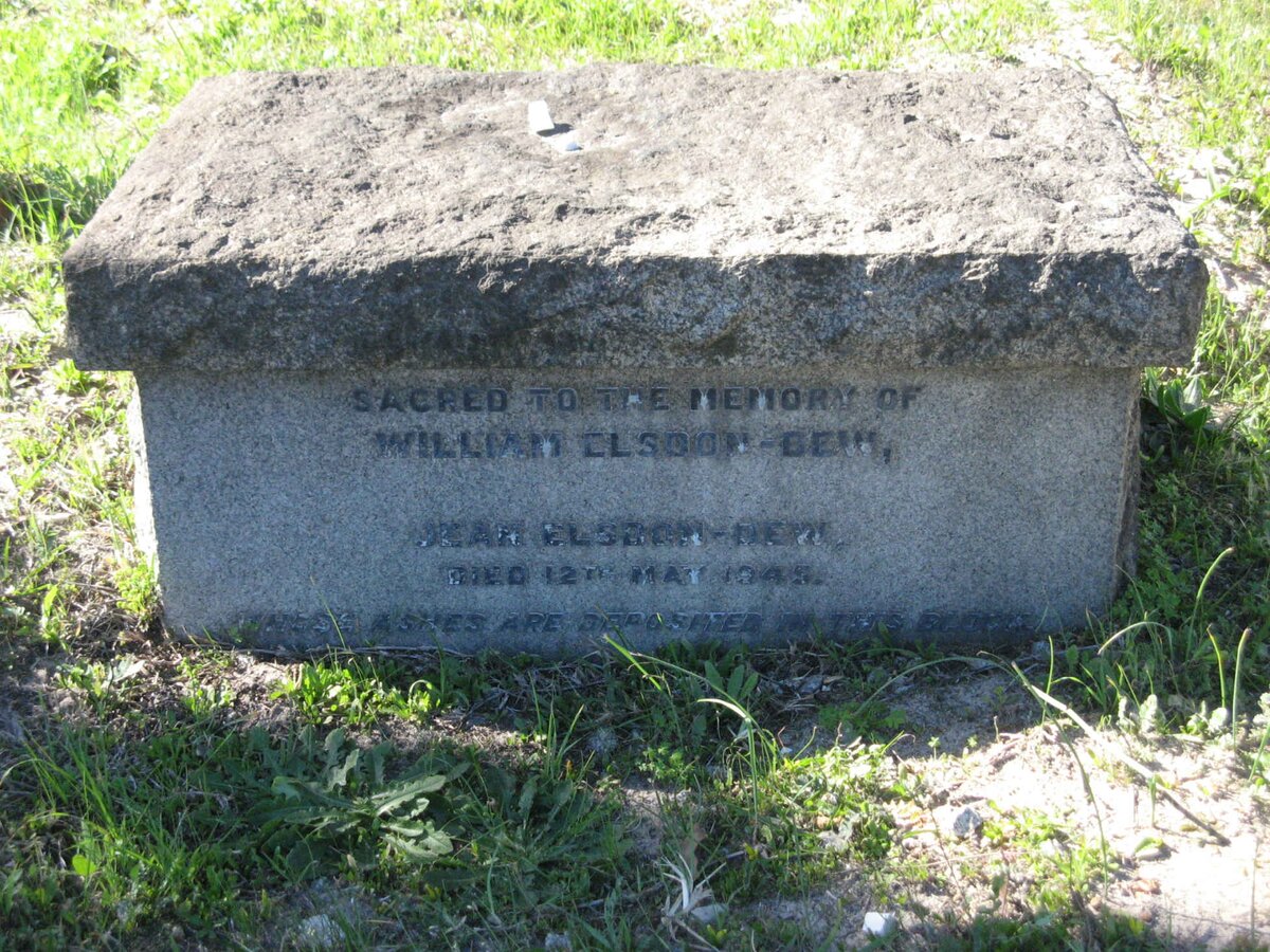 DEW William, ELSDON :: DEW Jean, ELSDON -1945