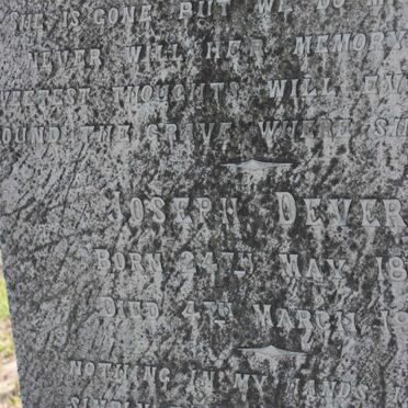 DEVERY Joseph 1837-1903