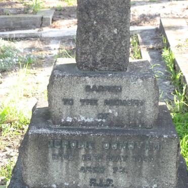 DONOVAN Jerome -1929