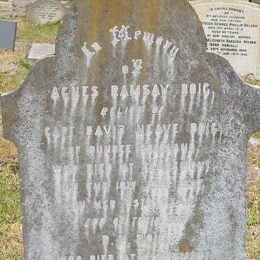 DOIG Agnes Ramsay -1907