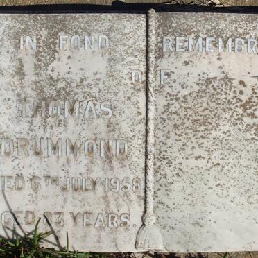 DRUMMOND Thomas -1958