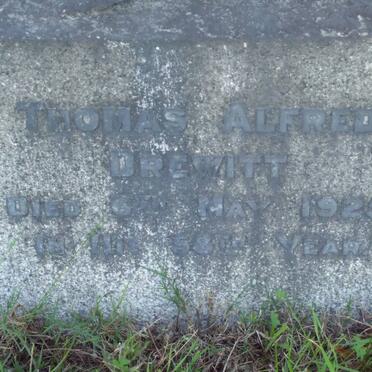 DREWITT Thomas Alfred -1925