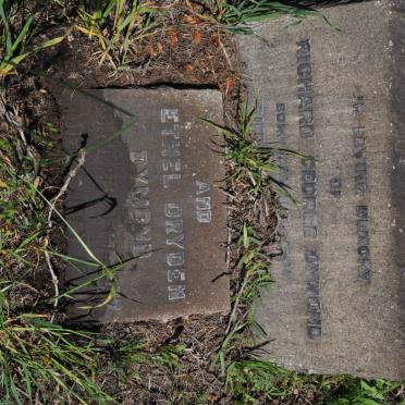 DYMOND Richard George 1948- ? &amp; Ethel Dryden 19?7-19??