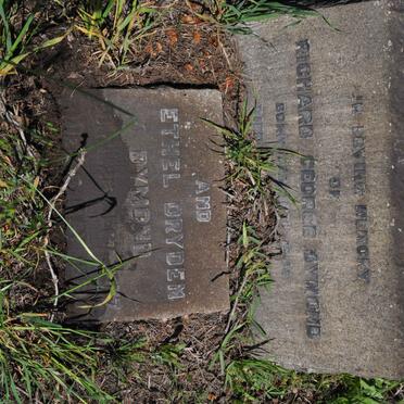 DYMOND Richard George 1948- ? &amp; Ethel Dryden 19?7-19??