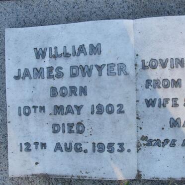DWYER William James 1902-1953, HAMMAN Peter Paul 1925-1997