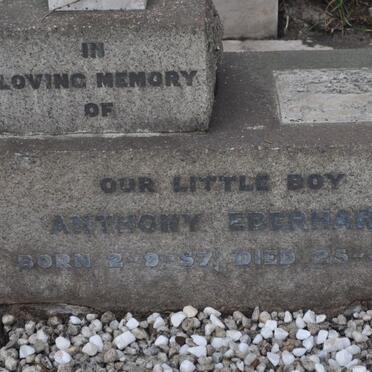 EBERHARD Anthony 1957-1961