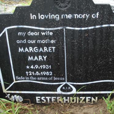 ESTERHUIZEN Margaret Mary 1931-1982