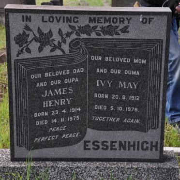 ESSENHIGH James Henry 1914-1975 &amp; Ivy May 1912-1976