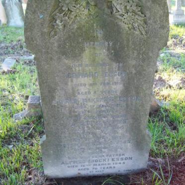 ESSON Edward -1919 :: ESSON Alfred McKenzie -1921