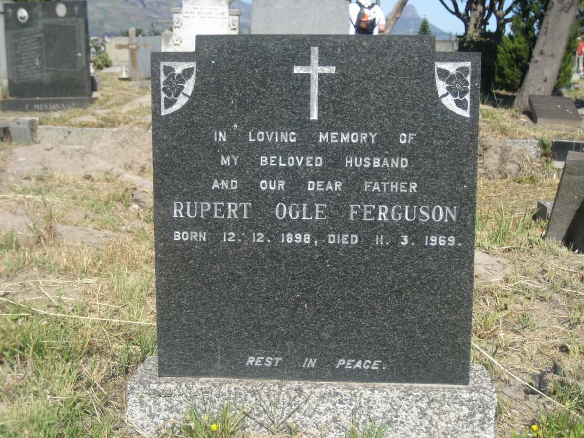 FERGUSON Rupert Ogle 1898-1969