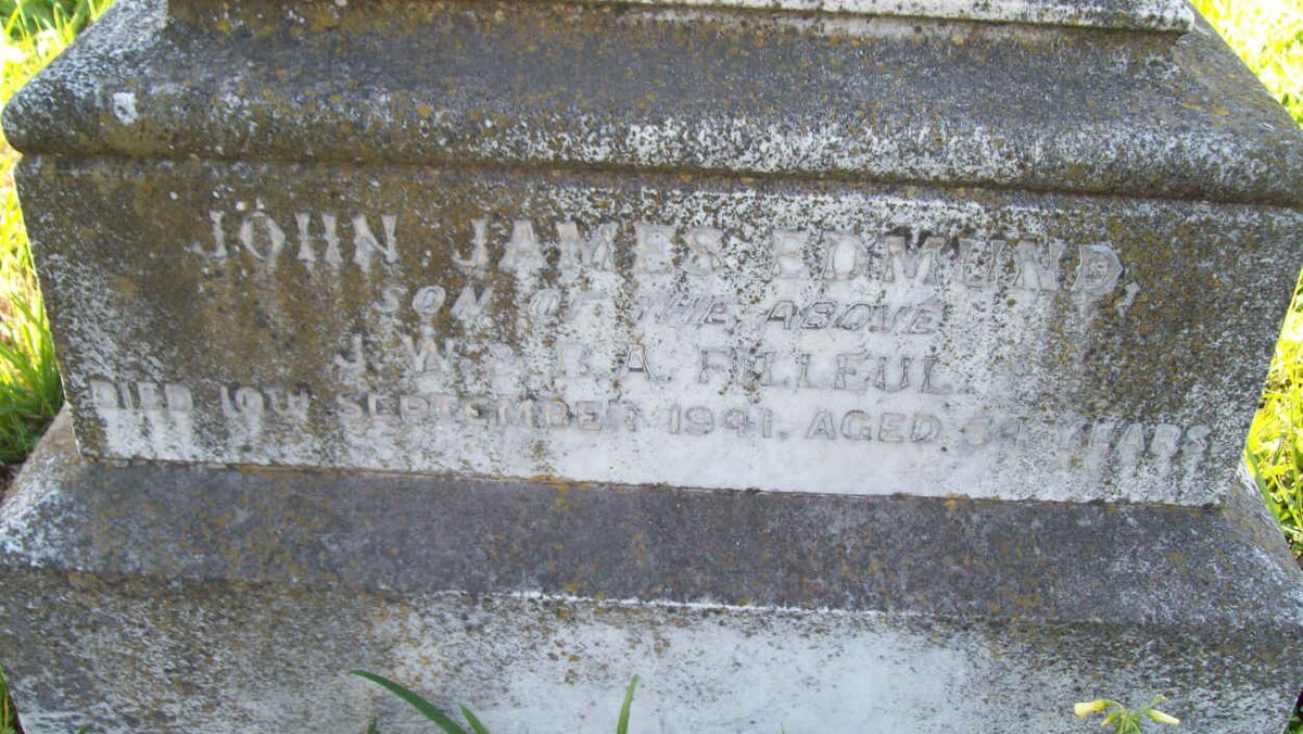 FILLEUL John James Edmund -1941