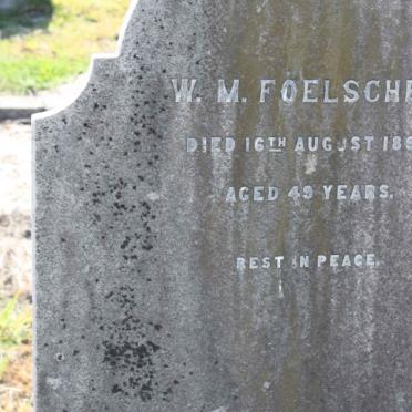 FOELSCHER W.M. -1896