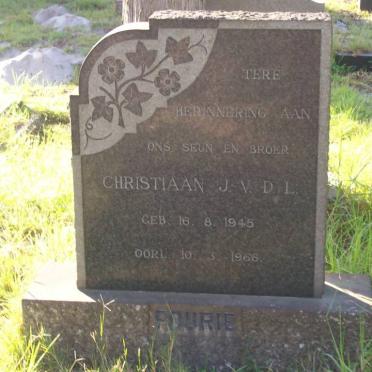 FOURIE Christiaan J.v.d.L 1945-1966