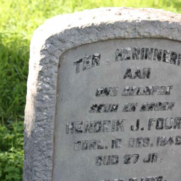 FOURIE Hendrik J. -1945