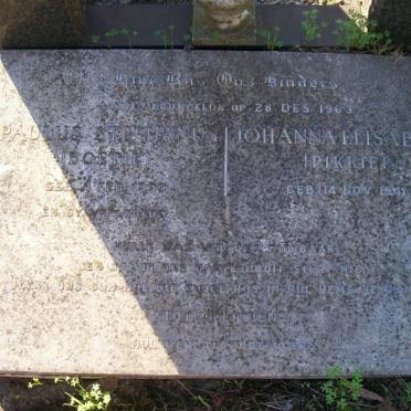 FOUCHE Paulus Stephanus 1939-1963 :: BESTER Johanna Elisabeth 1941-1963