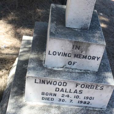 DALLAS Linwood Forbes 1901-1982