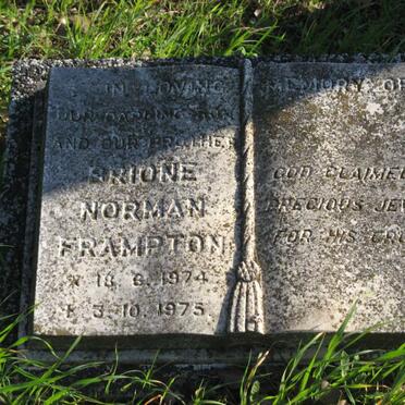 FRAMPTON Brione Norman 1974-1975