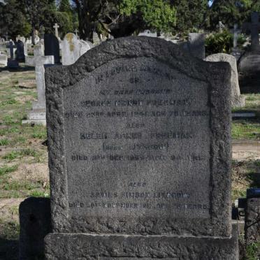 FREEMAN George Henry -1941 &amp; Helen Agnes LITHGOW -1959 :: LITHGOW James Simson-1913