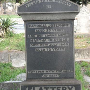 FLATTERY Martha Beatrice -1940 :: FLATTERY Patricia Josephine