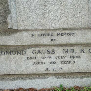 GAUSS Edmund -1950