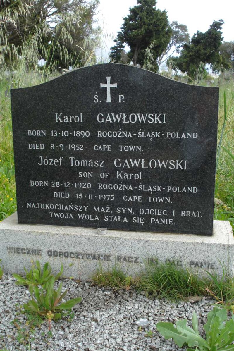 GAWLOWSKI Karol 1890-1952 :: GAWLOWSKI Jozef Tomasz 1920-1975