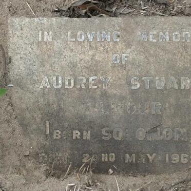 GILMOUR Audrey Stuart nee SOLOMON -1965
