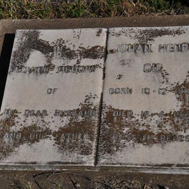 GIE Johan Henry 1904-1971